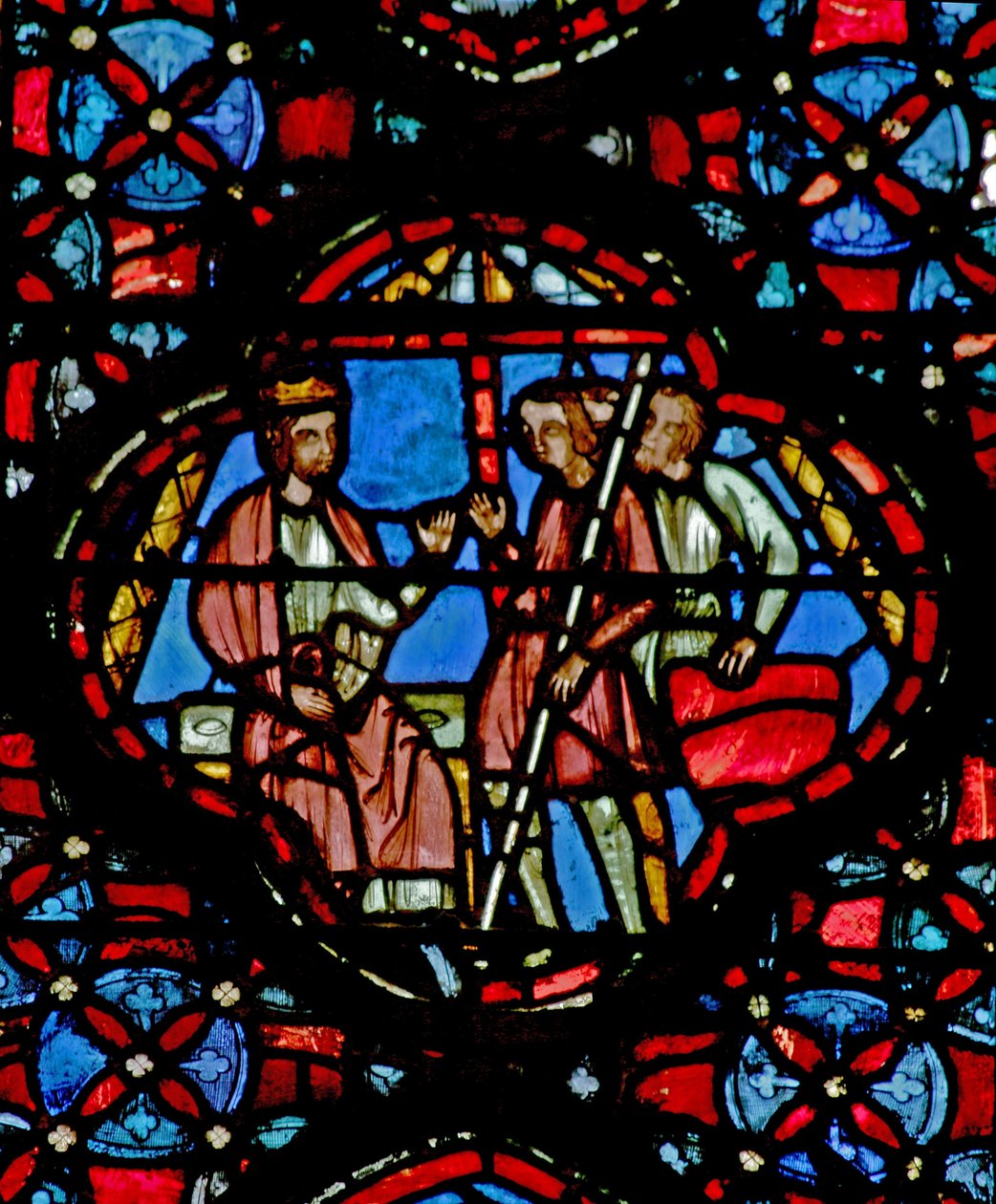 Josua gibt Befehle. Josua VI 6 von French School