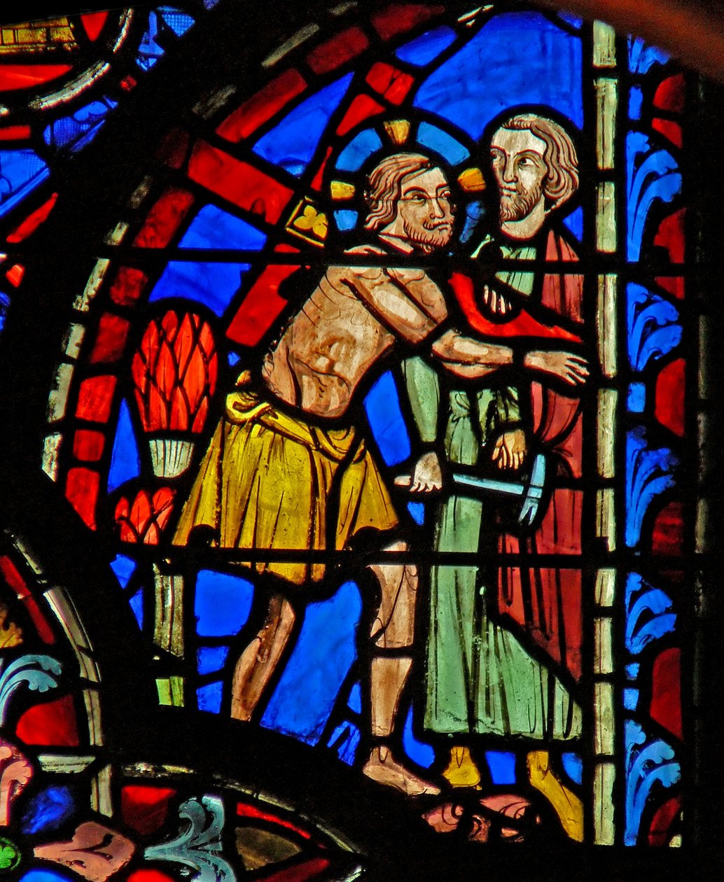Jesus trägt das Kreuz: Via Crucis von French School