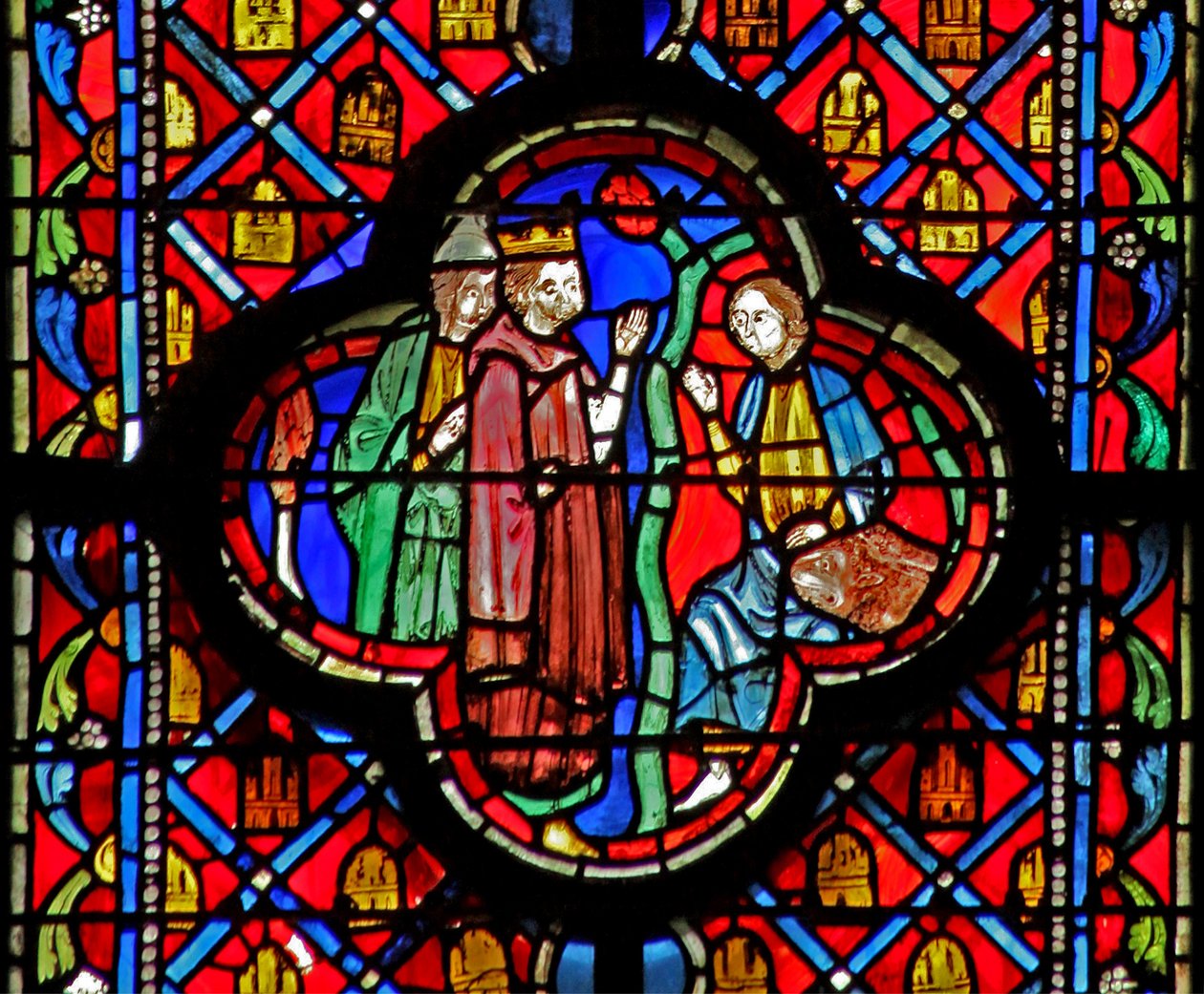 Daniel in der Löwengrube von French School