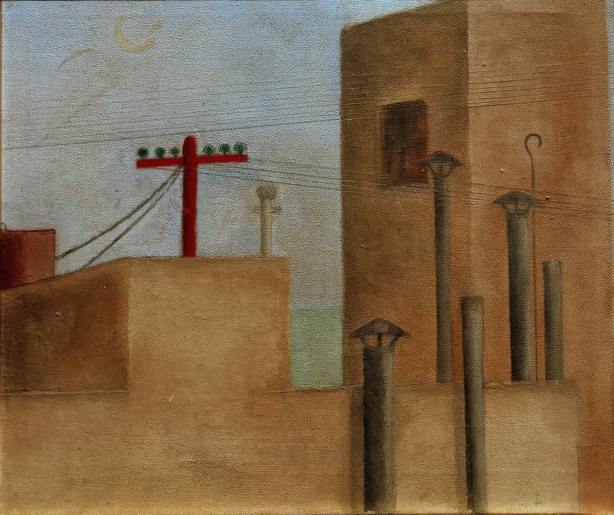 Städtische Landschaft von Frida Kahlo