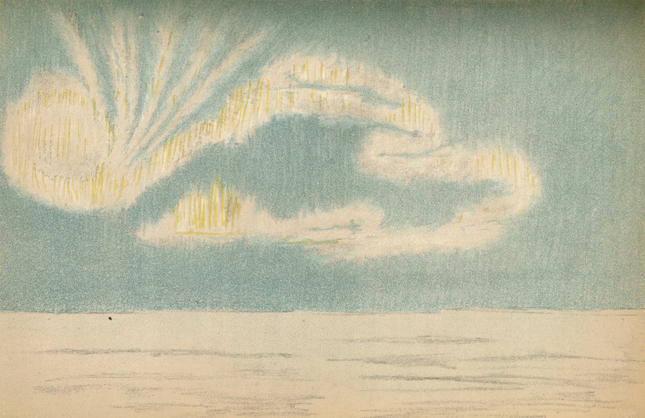Aurora Borealis, 18. Oktober 1894 von Fridtjof Nansen