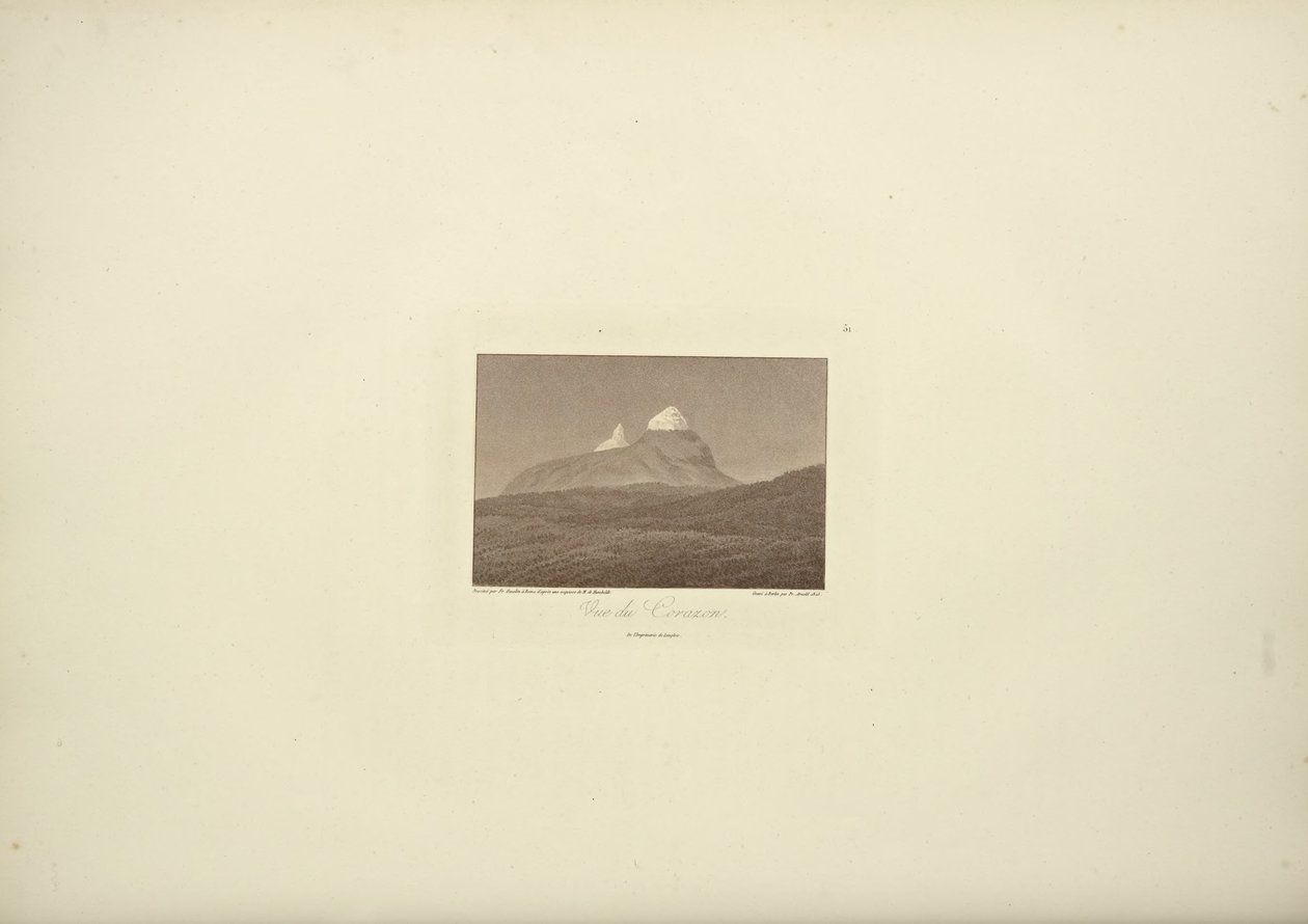 Ansicht von Corazon, Illustration aus 