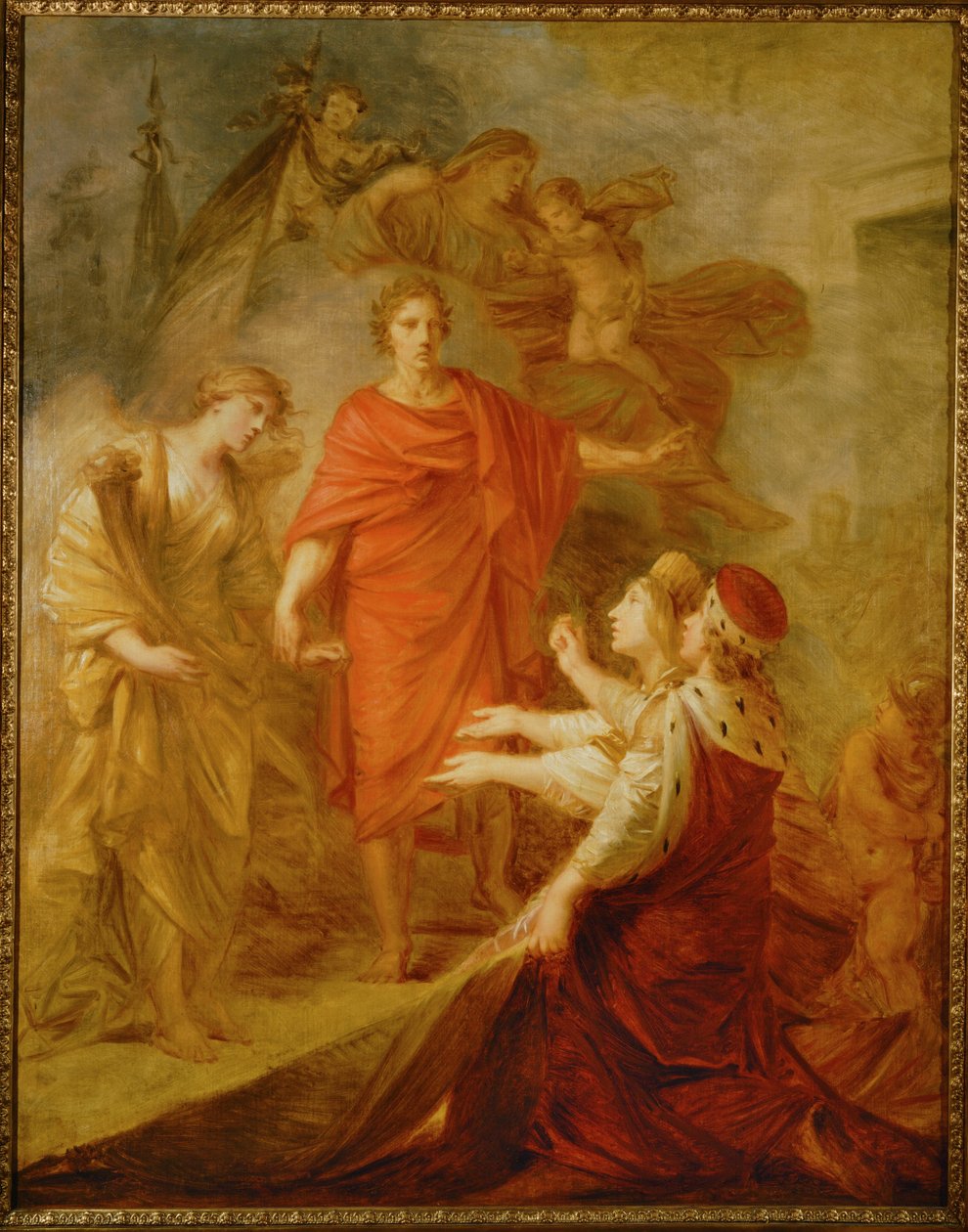 Venedig und Dalmatien huldigen Kaiser Franz I. von Friedrich Heinrich Fuger