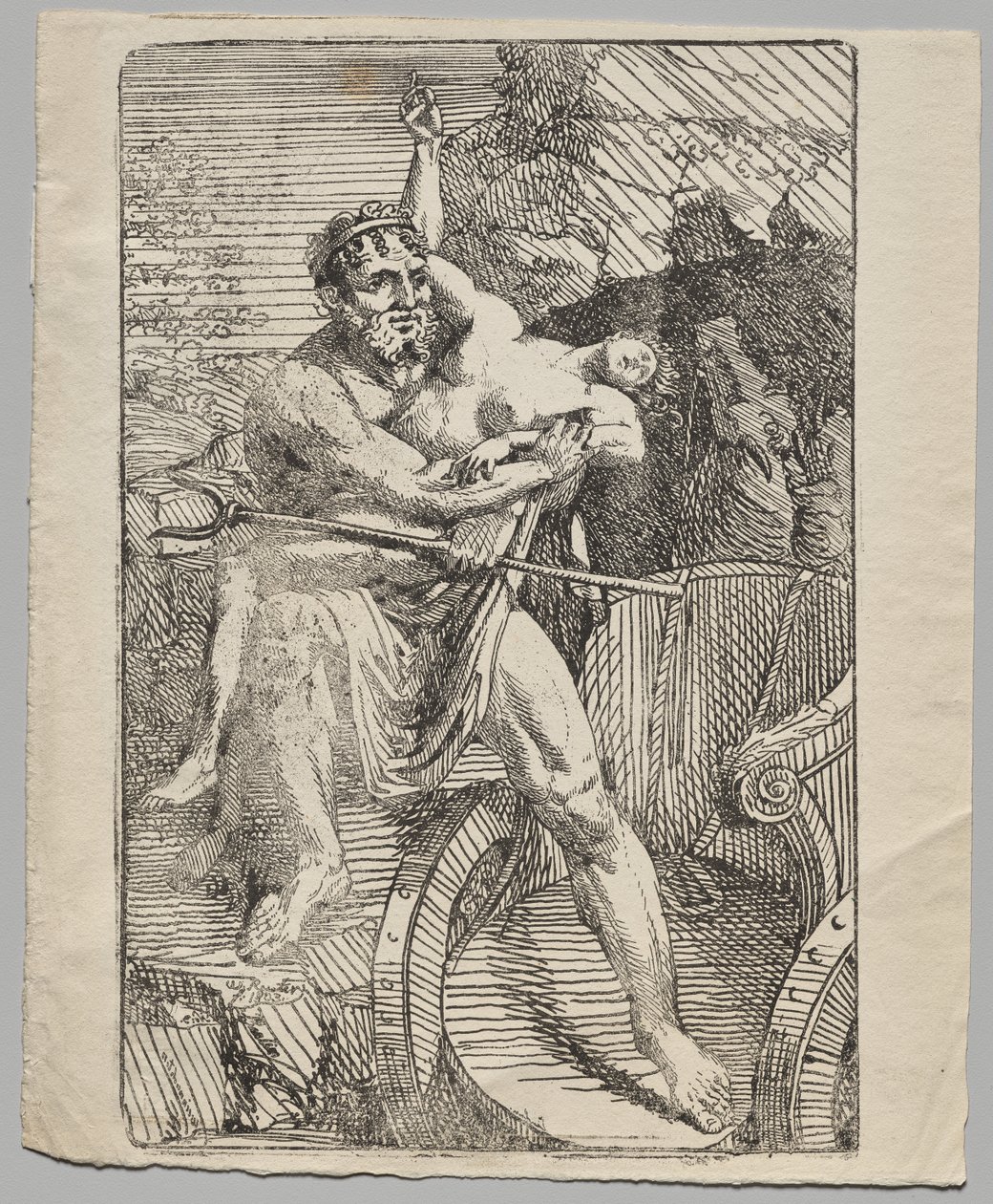 Die Entführung der Proserpina durch Pluto (2. Version) von Friedrich Wilhelm Reuter
