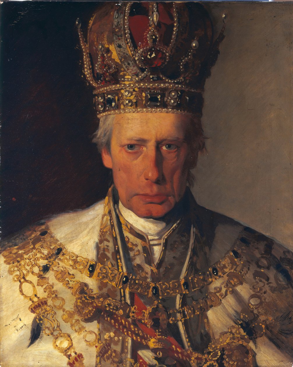 Kaiser Franz I. von Österreich von Friedrich von Amerling