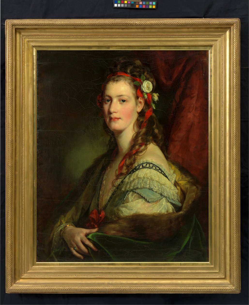 Marie Paterno, geb. Nemetschke, später Amerling, bzw. Hoyos (4. Frau des Künstlers) von Friedrich von Amerling