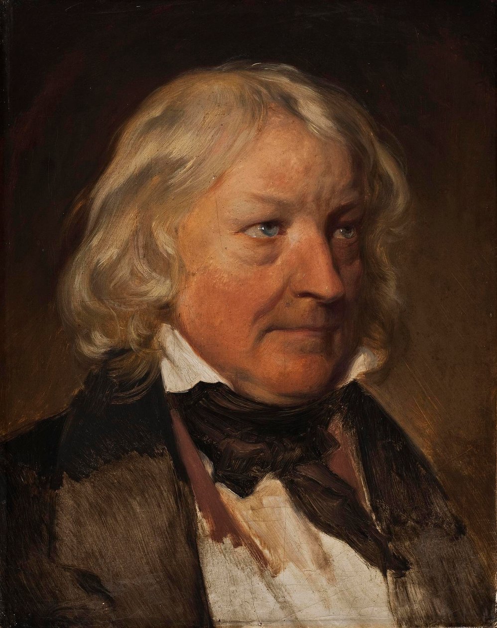 Porträt von Thorvaldsen von Friedrich von Amerling