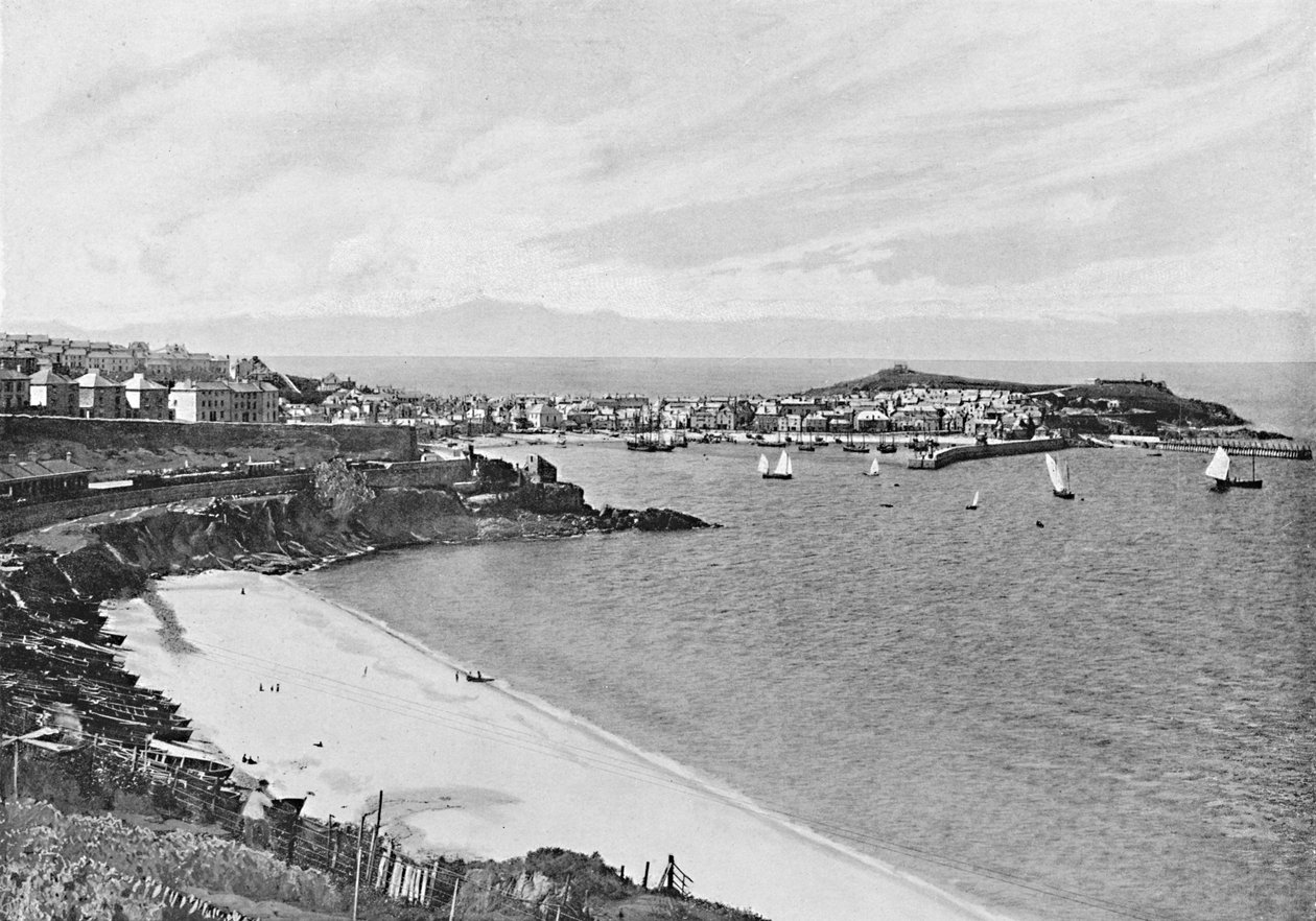 St. Ives, Cornwall, ca. 1896 von Frith and Co