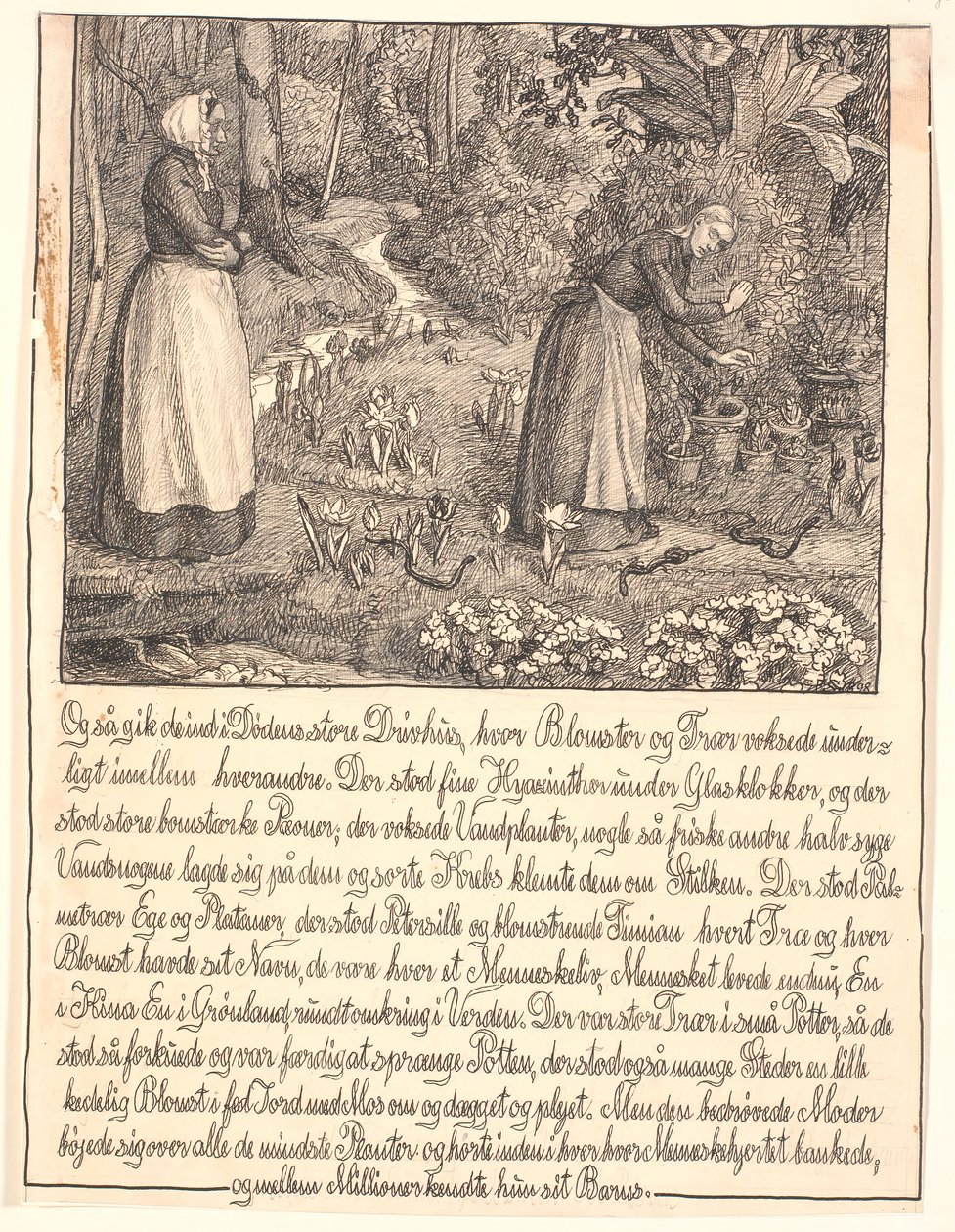 Und so gingen sie in das große Treibhaus des Todes... von Fritz Syberg