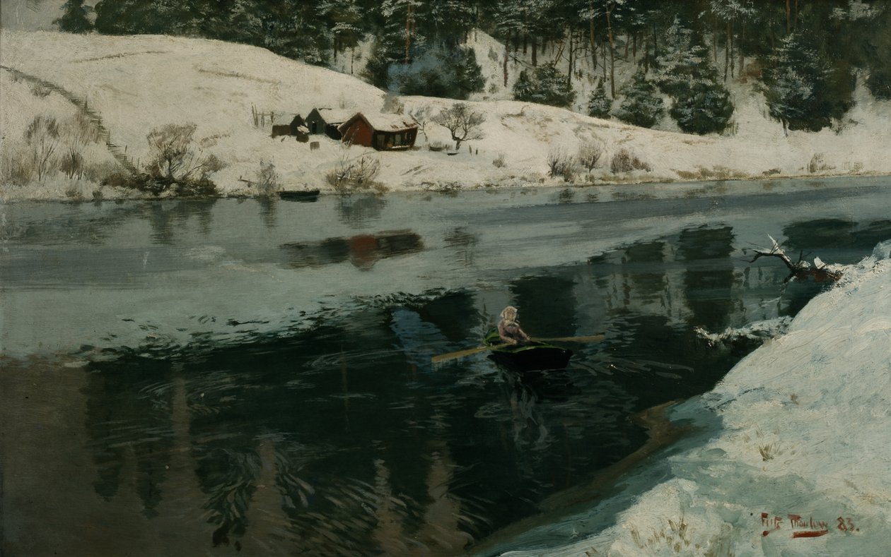 Von Simoa von Fritz Thaulow