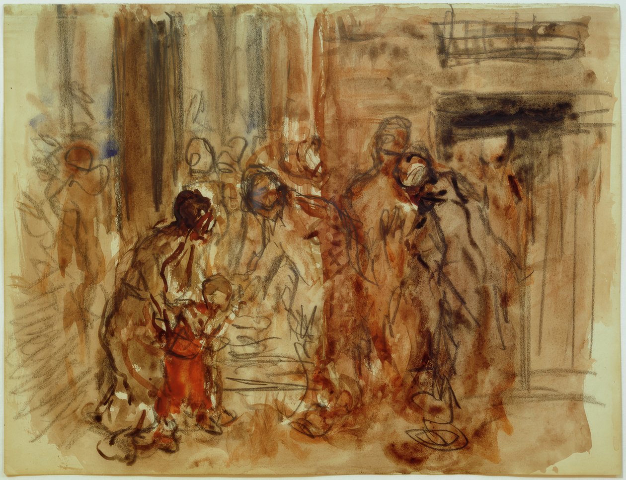 Anbetung der Heiligen Drei Könige von Fritz von Uhde