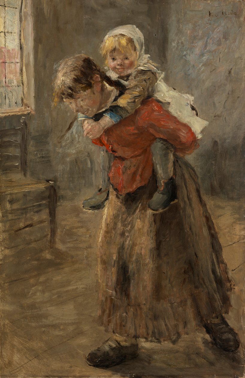 Die große Schwester von Fritz von Uhde
