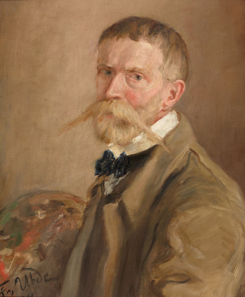 Selbstbildnis von Fritz von Uhde
