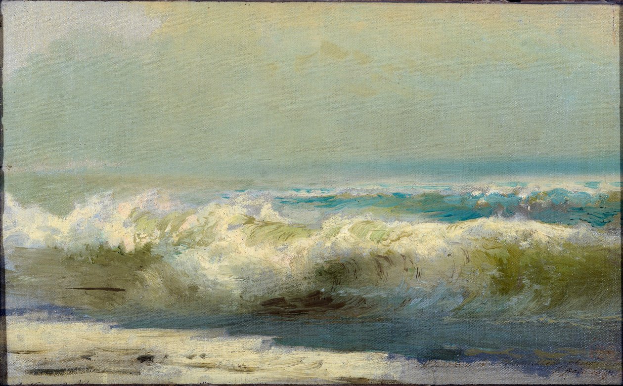 Brandung in Jalta von Fyodor Alexandrovich Vasilyev