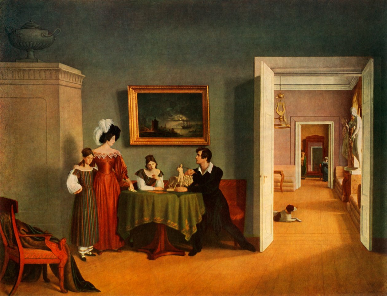 Familienporträt, 1830, 1965 von Fyodor Tolstoy