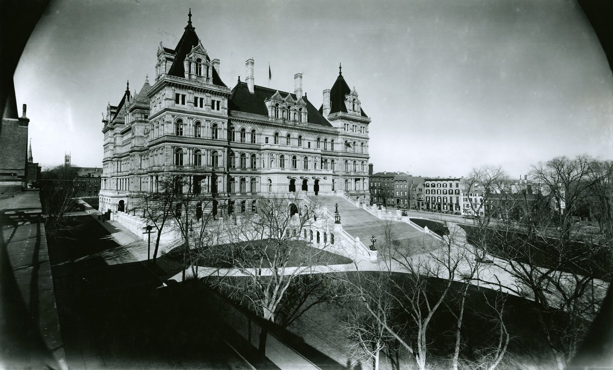 Kapitolgebäude, Albany, New York von G.P. Hall und Sohn