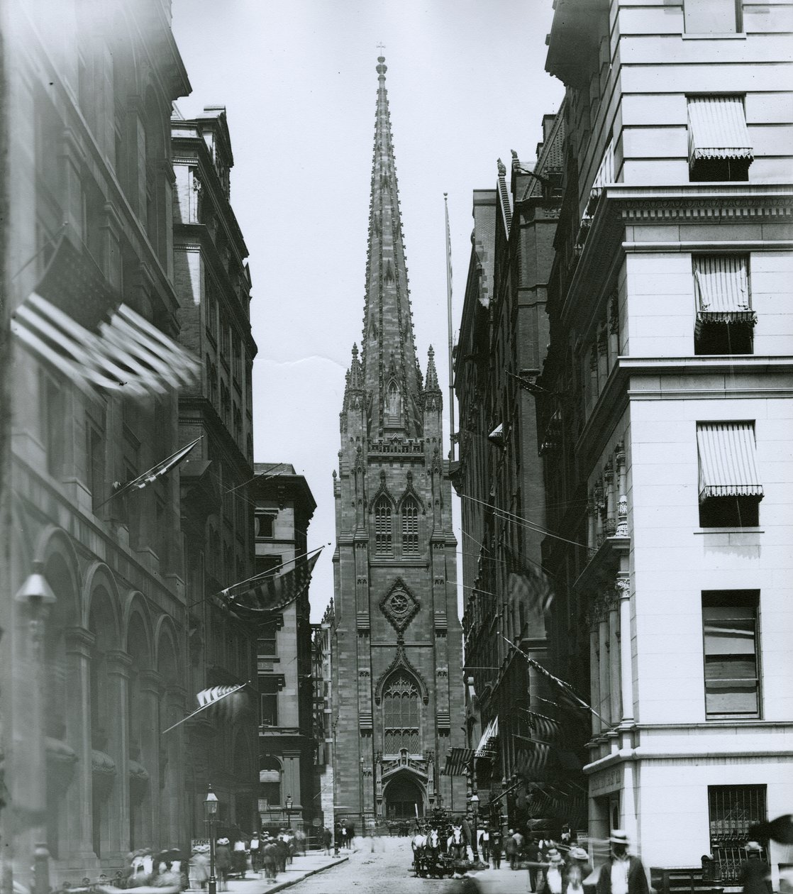 Wall Street, New York City von G.P. Hall und Sohn