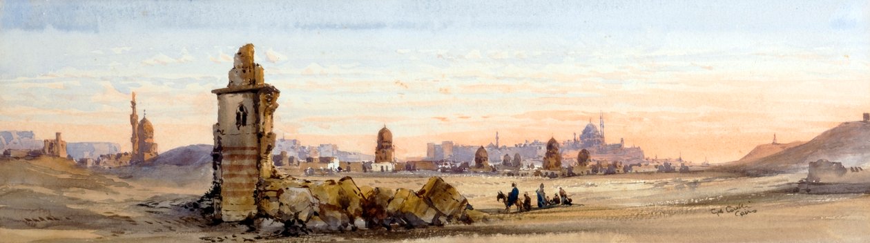 Mamelukengräber, Tal der Kalifen, Kairo von Gabriel Carelli