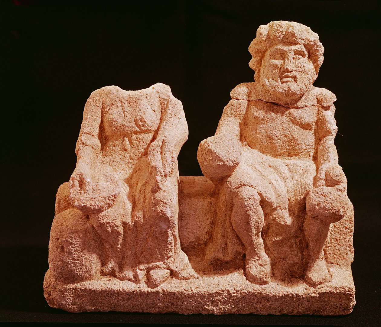 Das Eduen-Paar von Gallo-Roman