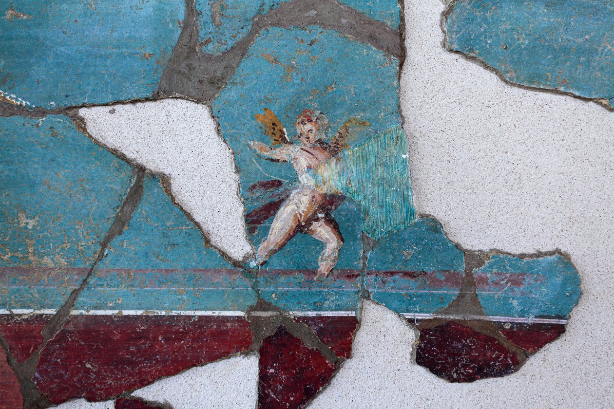 Römische Wandmalerei von Gallo-Roman