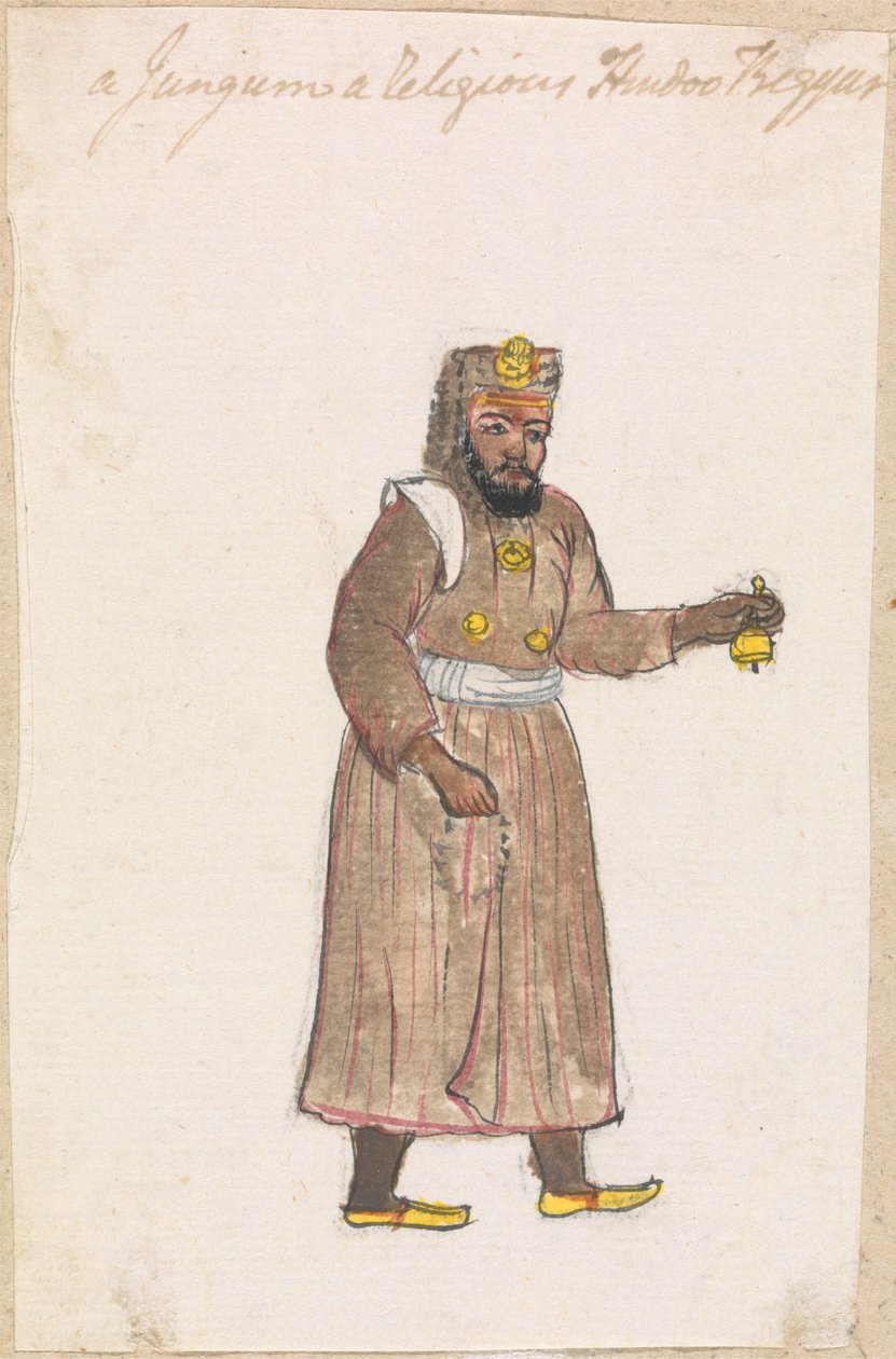 Ein Jungum, ein religiöser hinduistischer Bettler von Gangaram Chintaman Tambat