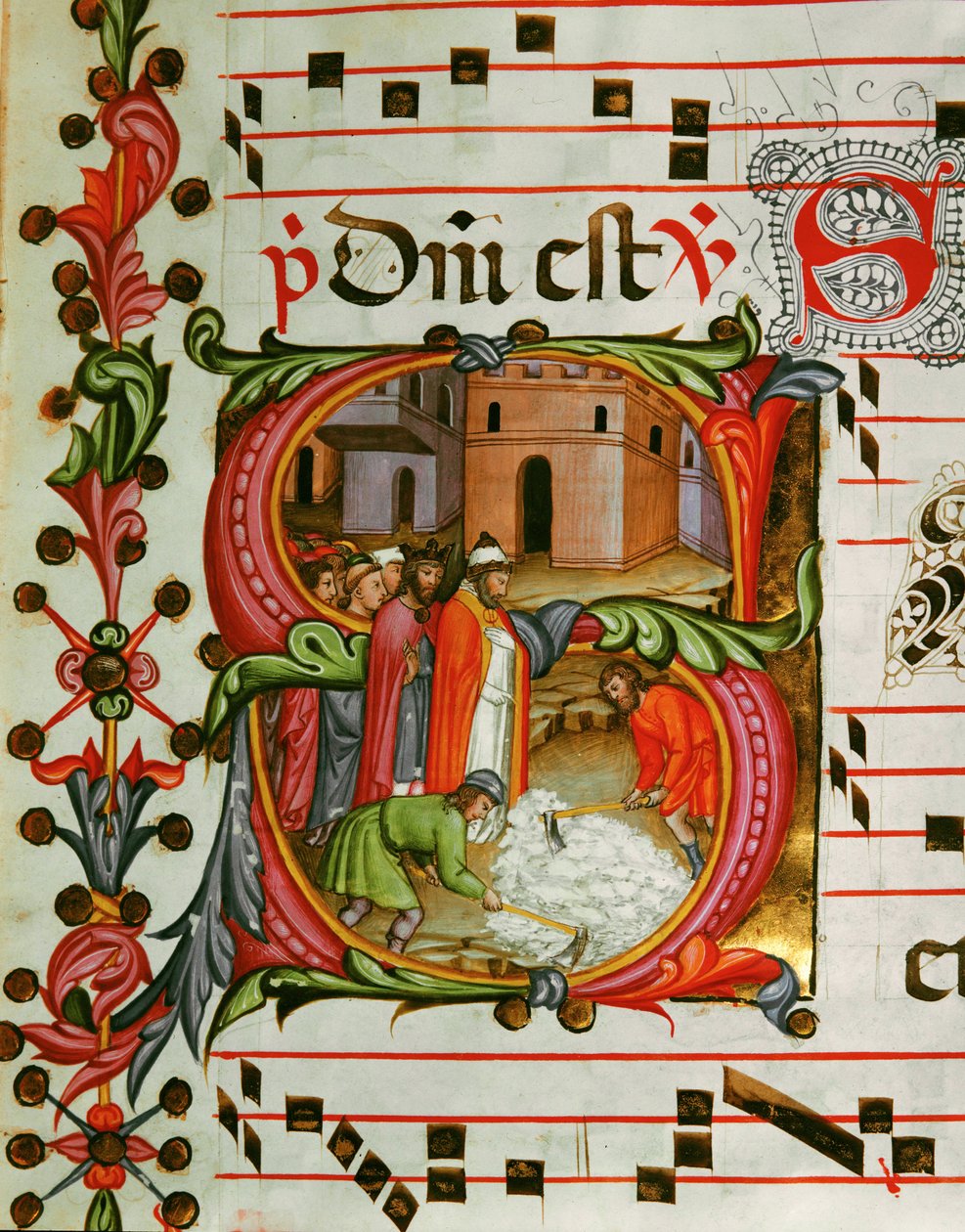 Antiphonar in Note 7, ein Buch mit den Gesängen für den Chor während der Messe von Garo Nalbandian