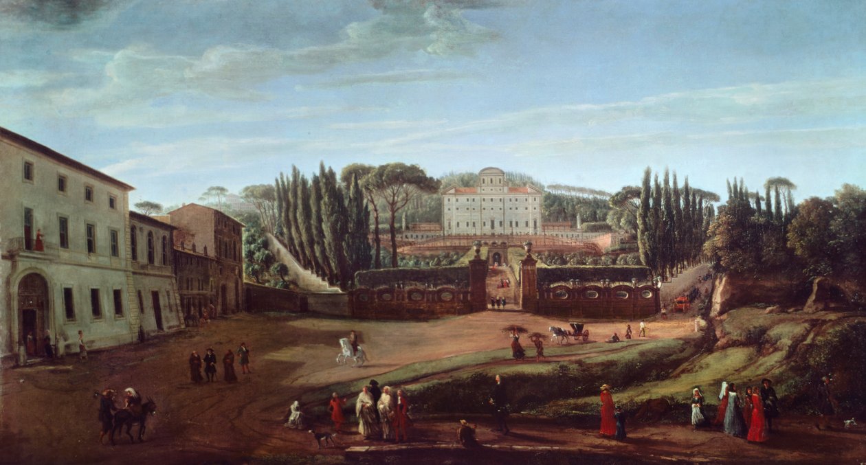 Villa Aldobrandini von Gaspar van Wittel