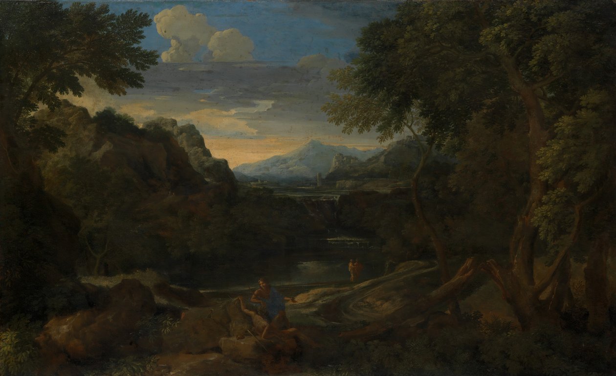 Imaginäre Landschaft von Gaspard Dughet