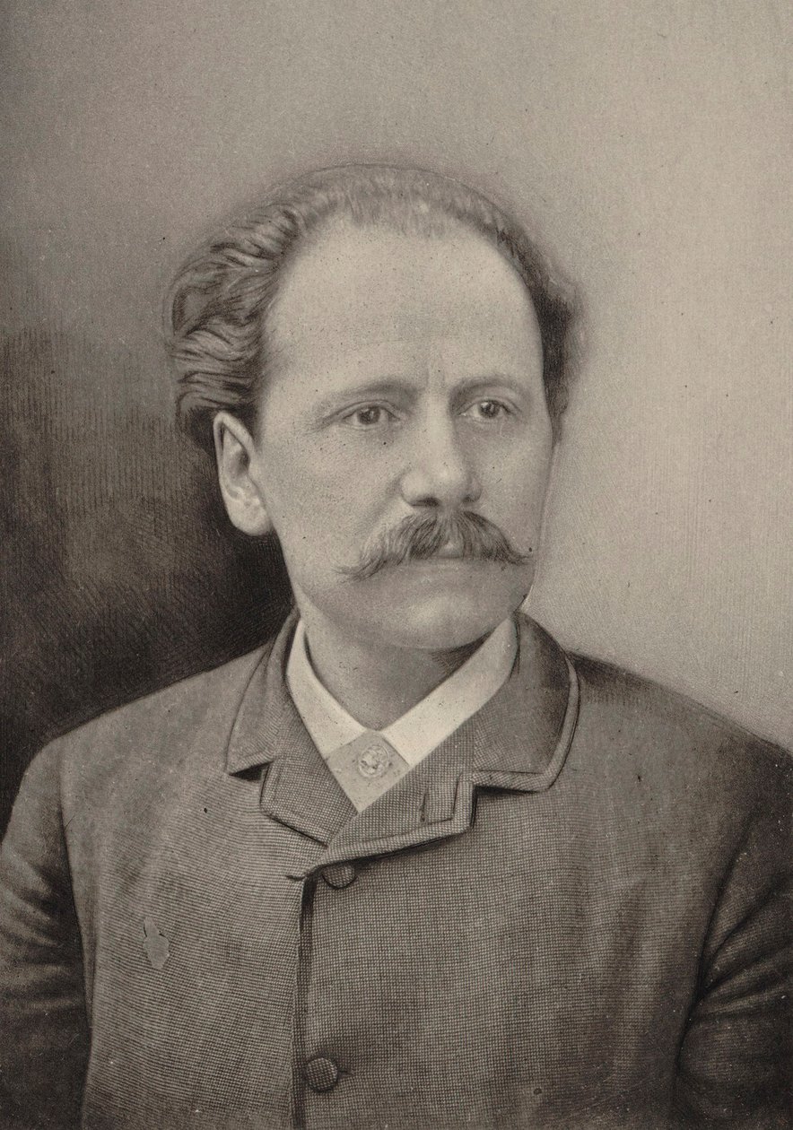 Porträt des Komponisten Jules Massenet 1842-1912, 1890 von Gaspard Félix Nadar