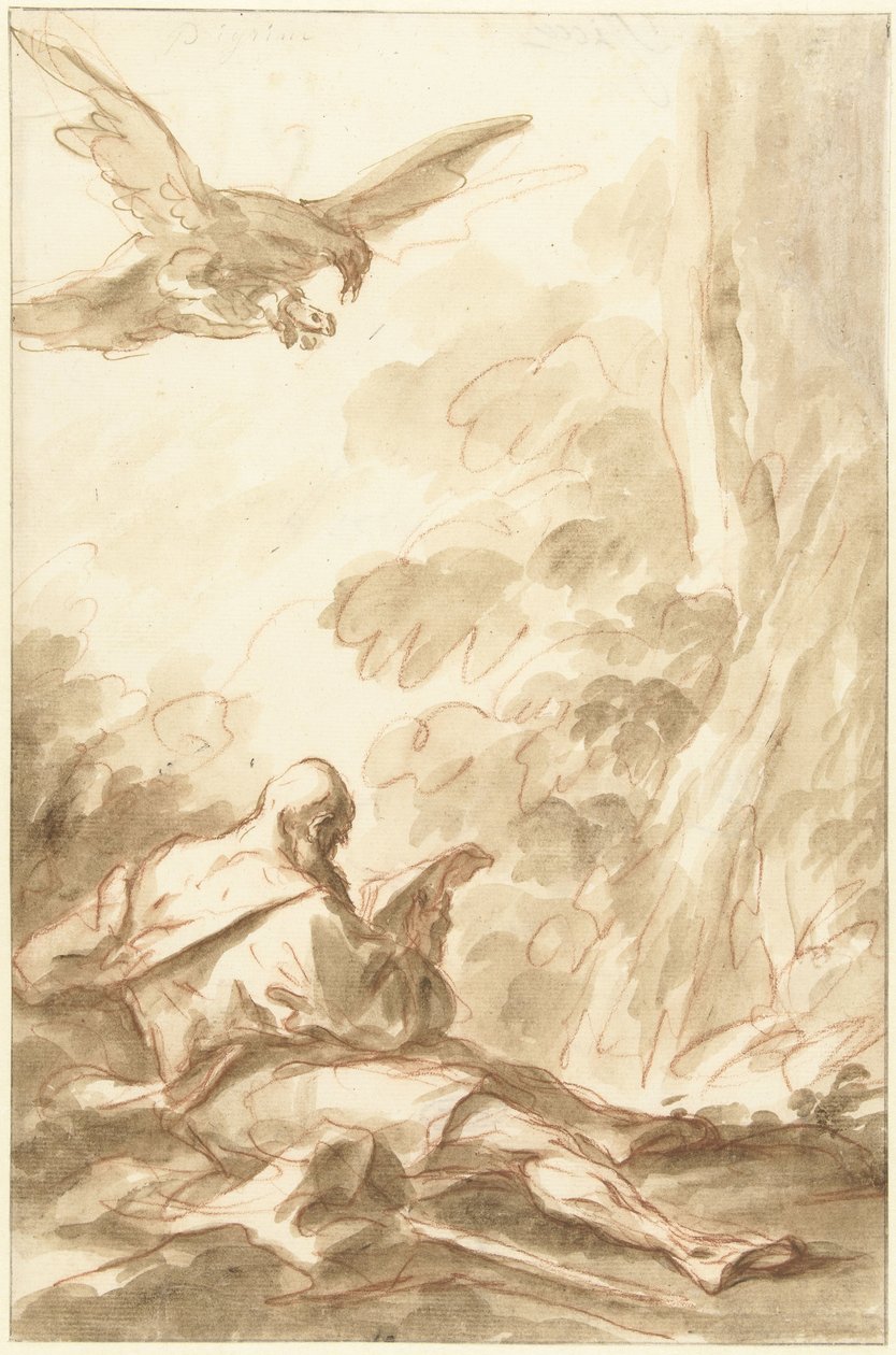 Elia wird von den Raben gefüttert von Gasparo Diziani (attributed to)
