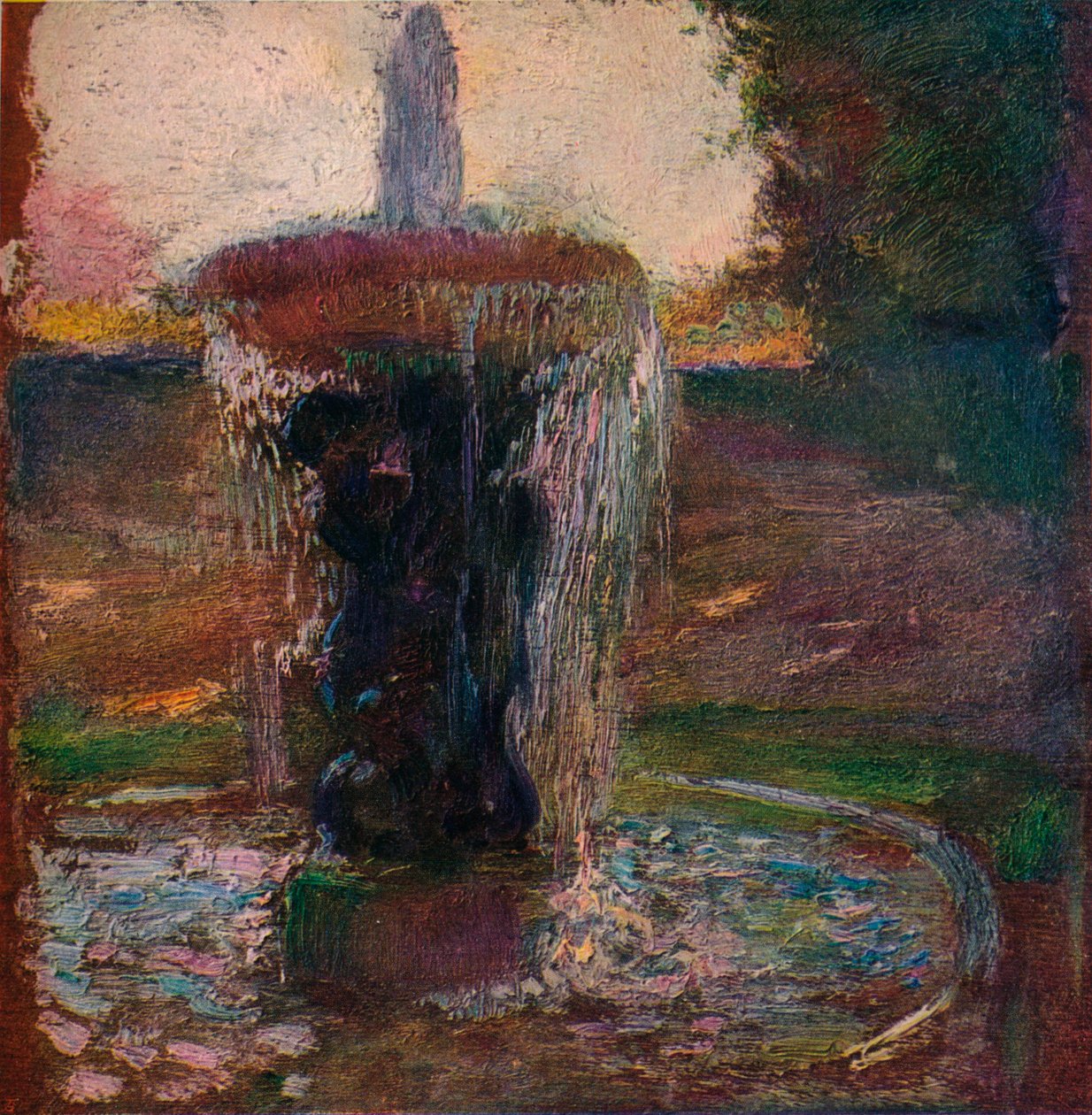 Im Park von St. Cloud, ca. 1905 von Gaston La Touche