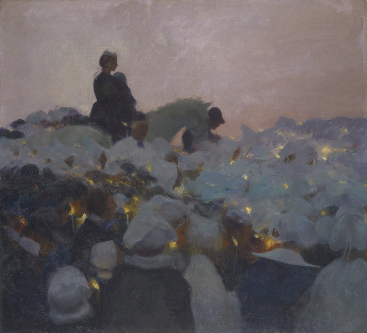 Pardon in der Bretagne, 1896 von Gaston de la Touche