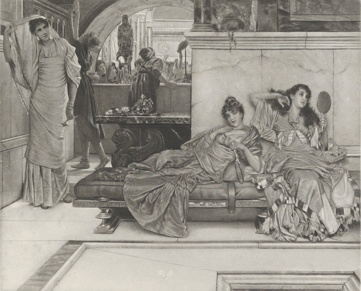 Am Schrein der Venus, ca. 1889 von Gebbie and Husson Co Ltd