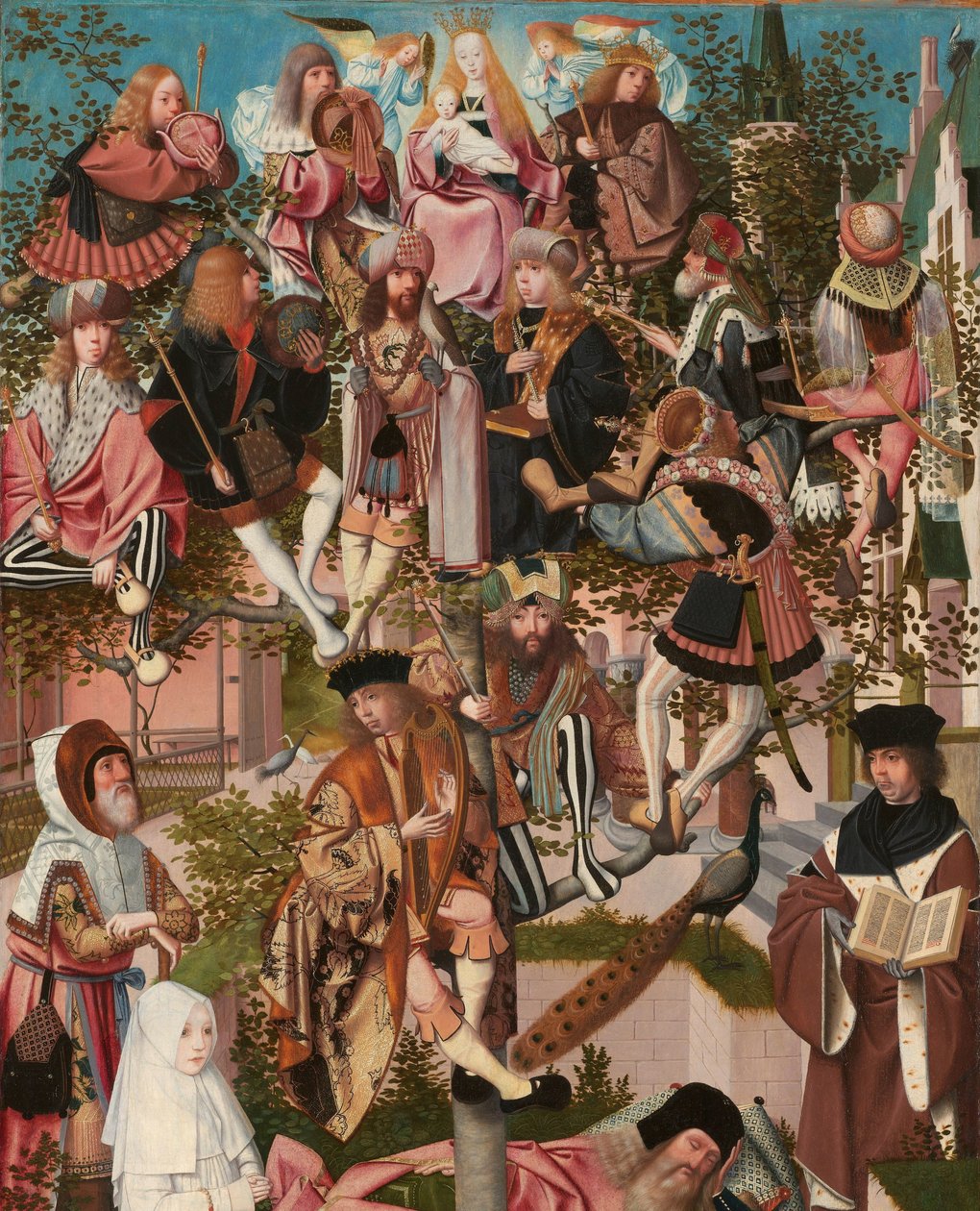 Der Baum Jesse von Geertgen tot Sint Jans (circle of)