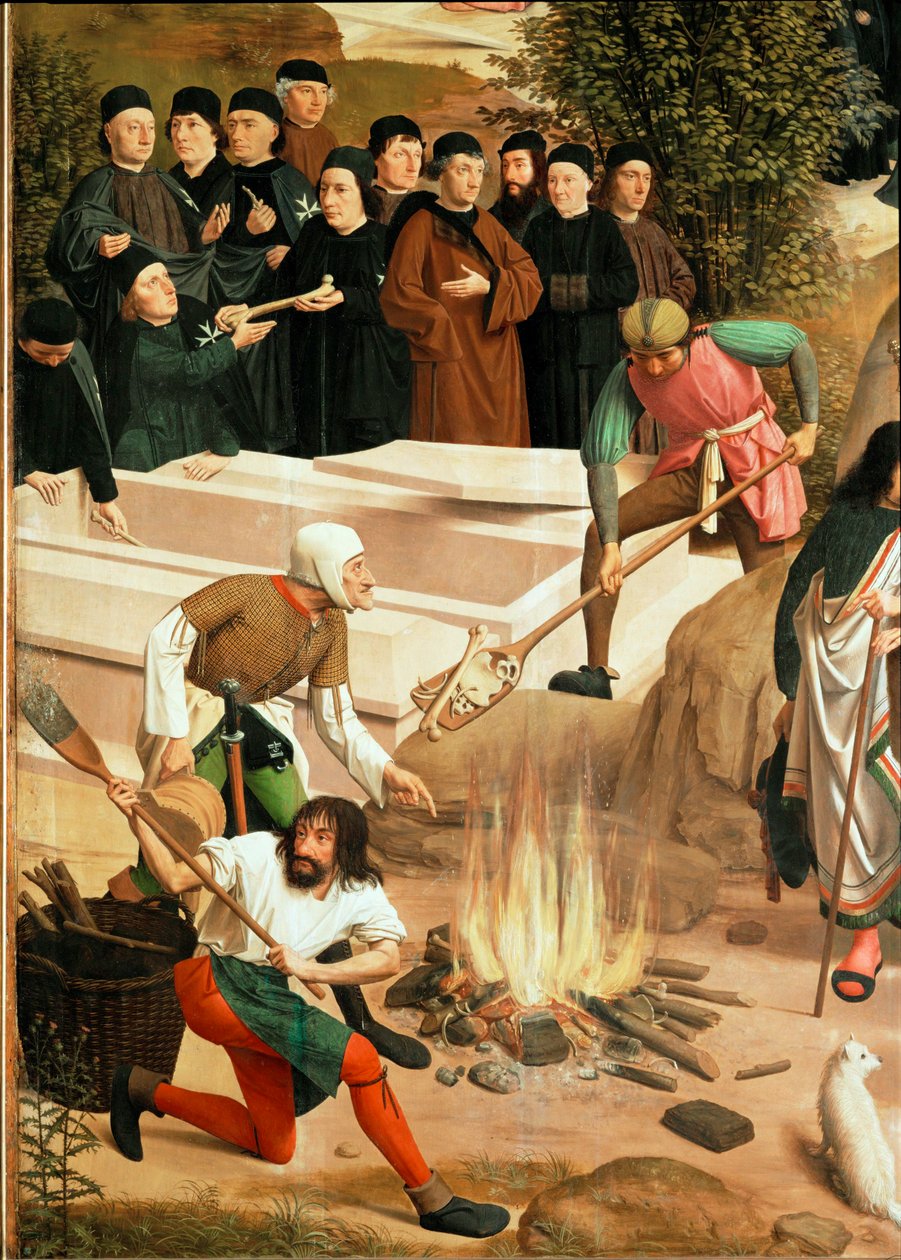 Das Schicksal der Gebeine von Johannes dem Täufer von Geertgen tot Sint Jans