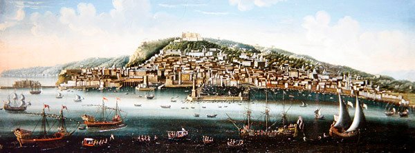 Blick auf die Bucht von Neapel von Gennaro Coppola