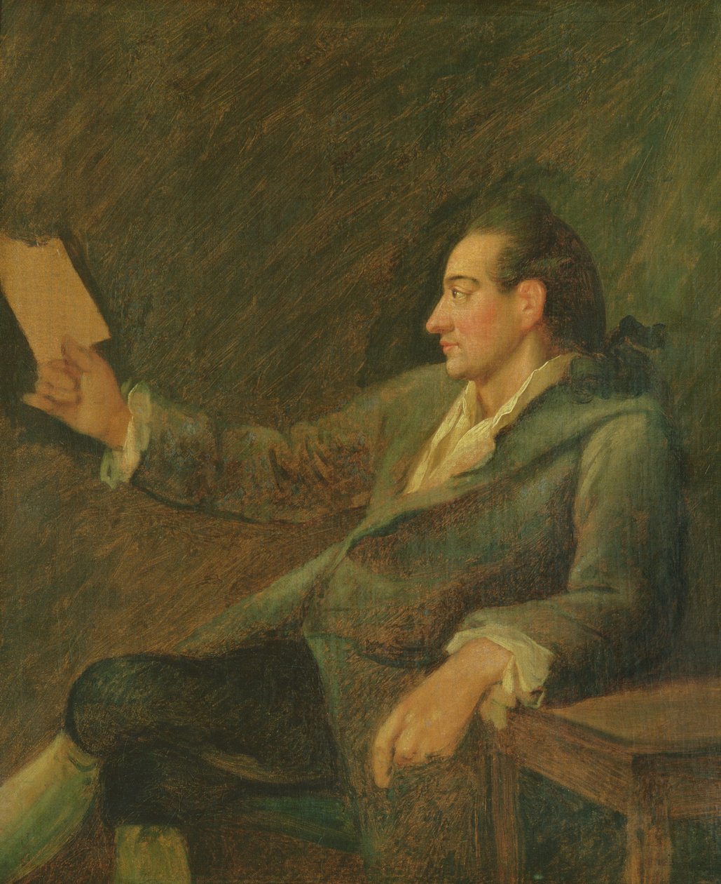 Johann Wolfgang von Goethe, 1775 von Georg Melchior Kraus