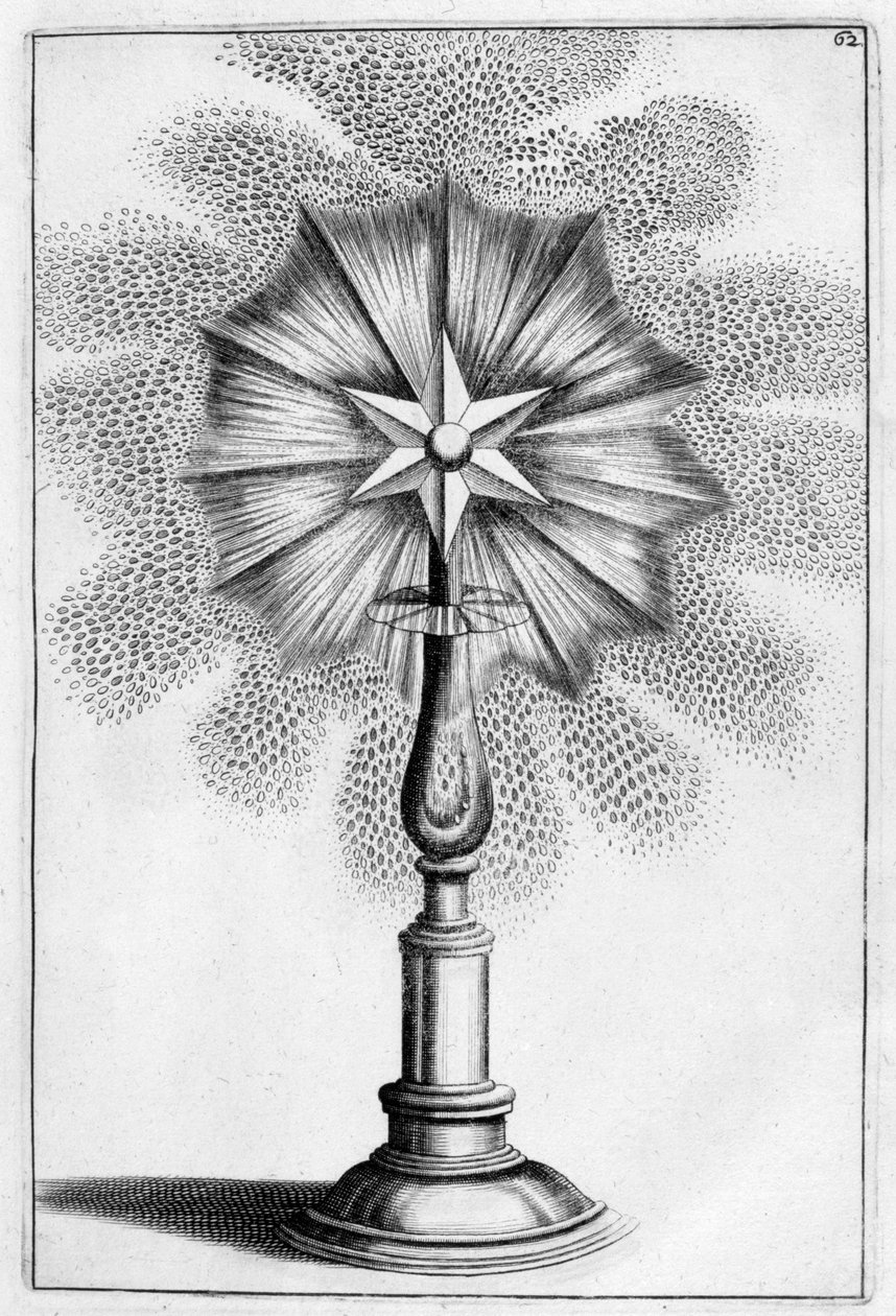 Sternornamentbrunnen-Design, 1664 von Georg Andreas Bockler