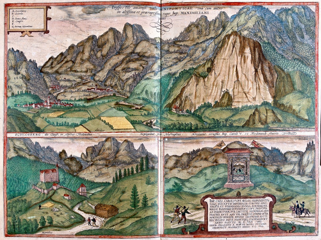 Inntal - Schlosberg - Die Höhle von Kaiser Maximilian I - Österreich - in 