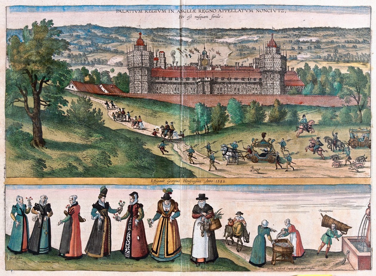 Nonsuch (Palast in Surrey), England - in 