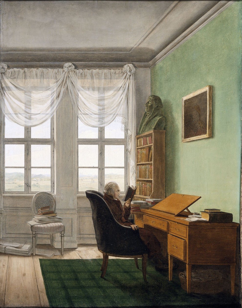 Reinhards Studierstube von Georg Friedrich Kersting