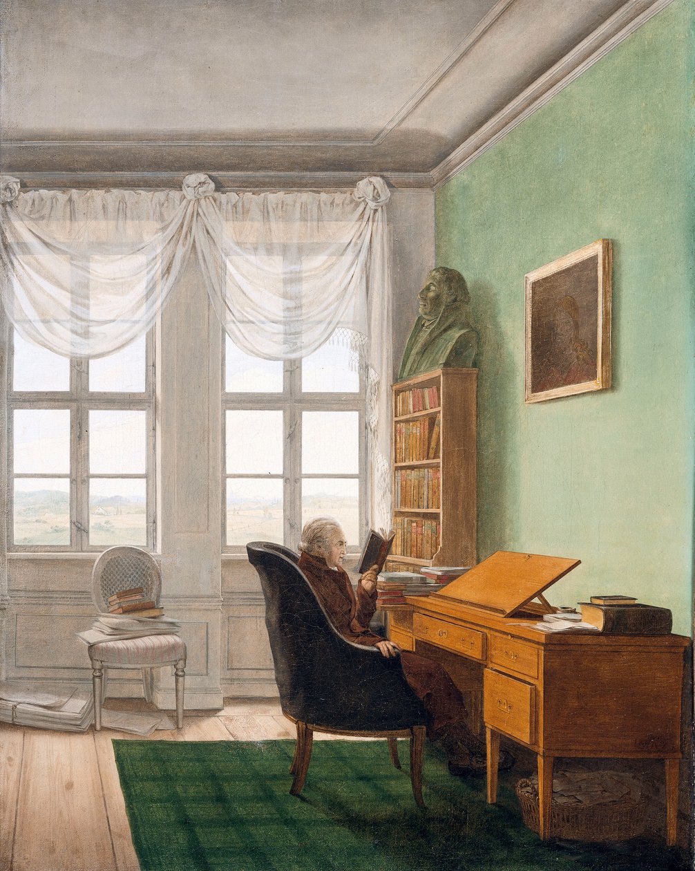 Reinhards Studierstube von Georg Friedrich Kersting