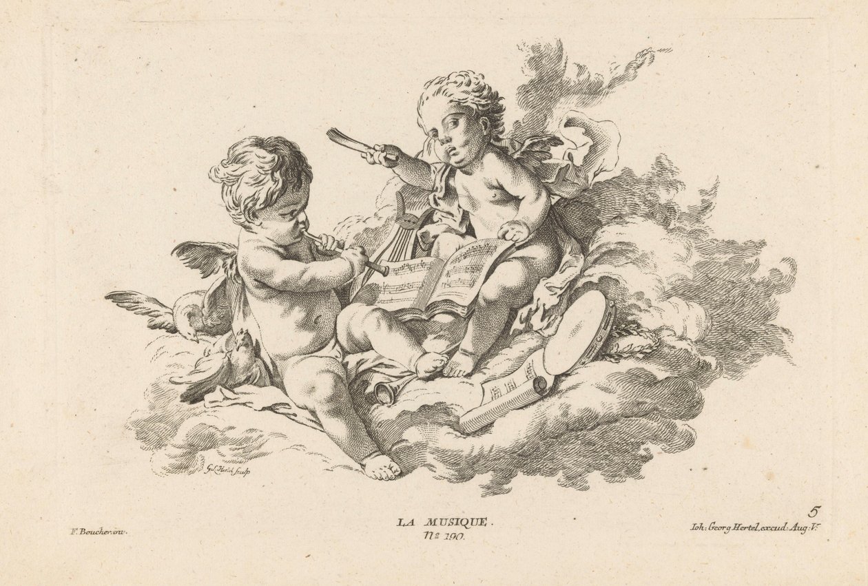Musik von Georg Leopold Hertel
