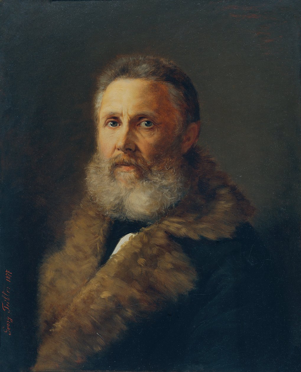 Der Maler Carl Teibler, der Vater des Künstlers von Georg Teibler