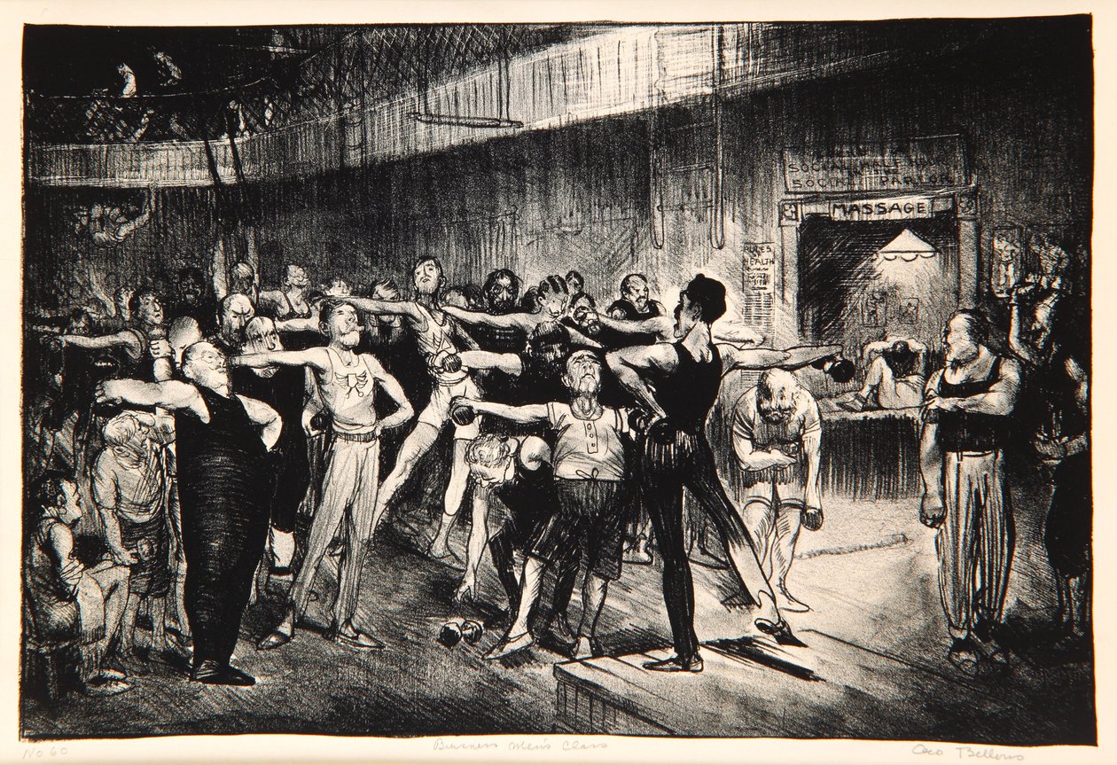 Geschäftsmänner-Klasse, 1916 von George Wesley Bellows