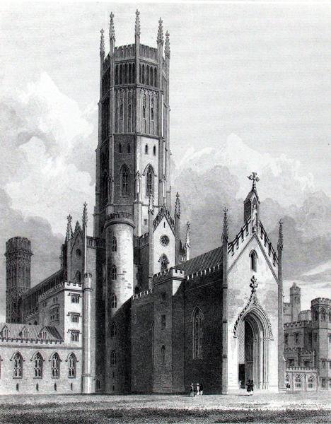Fonthill Abbey von Nordwesten, 