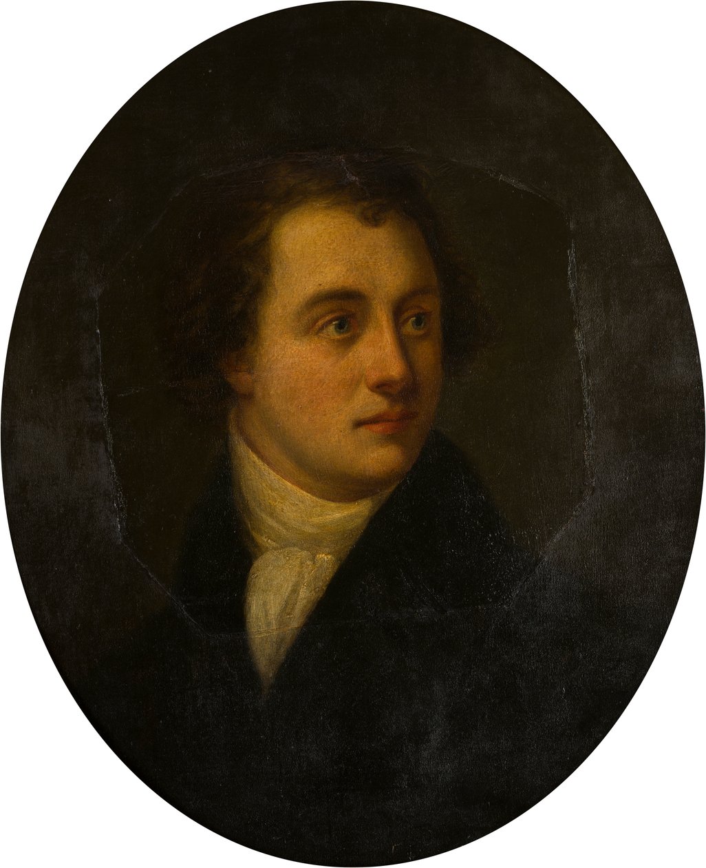 Porträt eines unbekannten Gentlemans, ca. 1807-19 von George (attr.to) Harlow