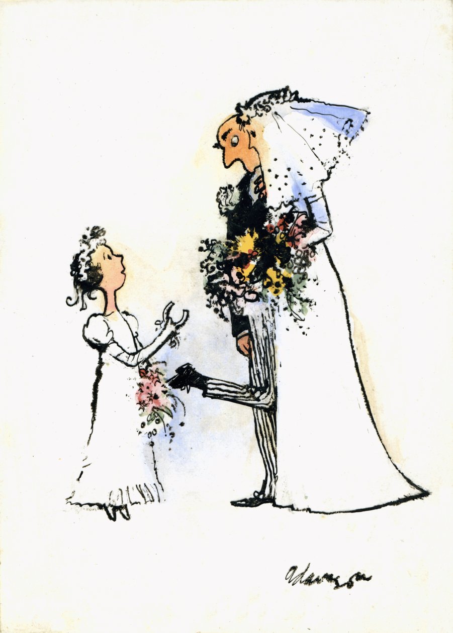 Hufeisenabsatz zur Hochzeit von George Adamson