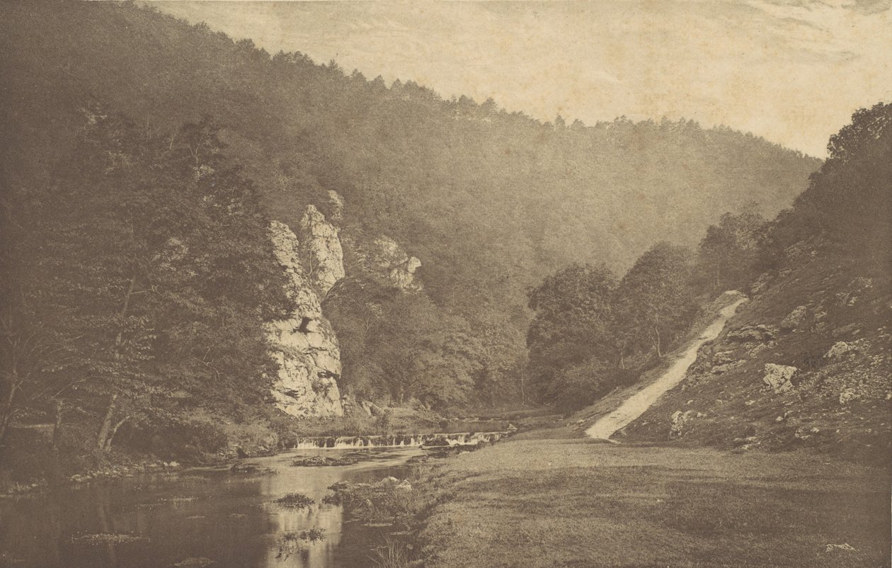In Dove Dale, 1880er Jahre, gedruckt 1888 von George Bankart