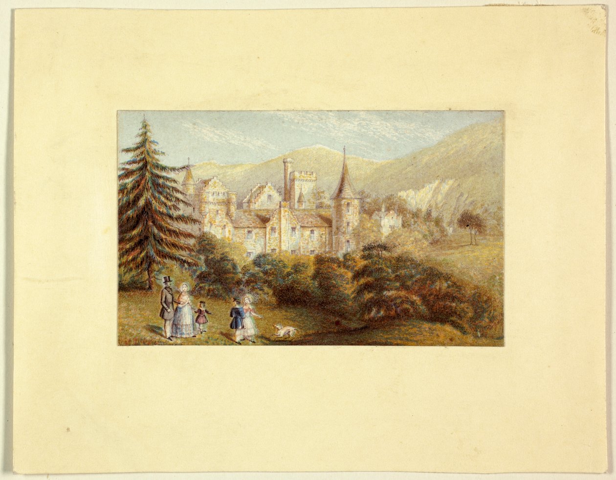 Balmoral Castle von George Baxter